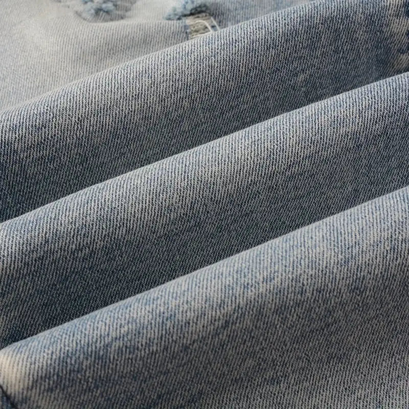 Ripped Patch Jeans – Edgy Stylish and Comfortable - SensorySoft
