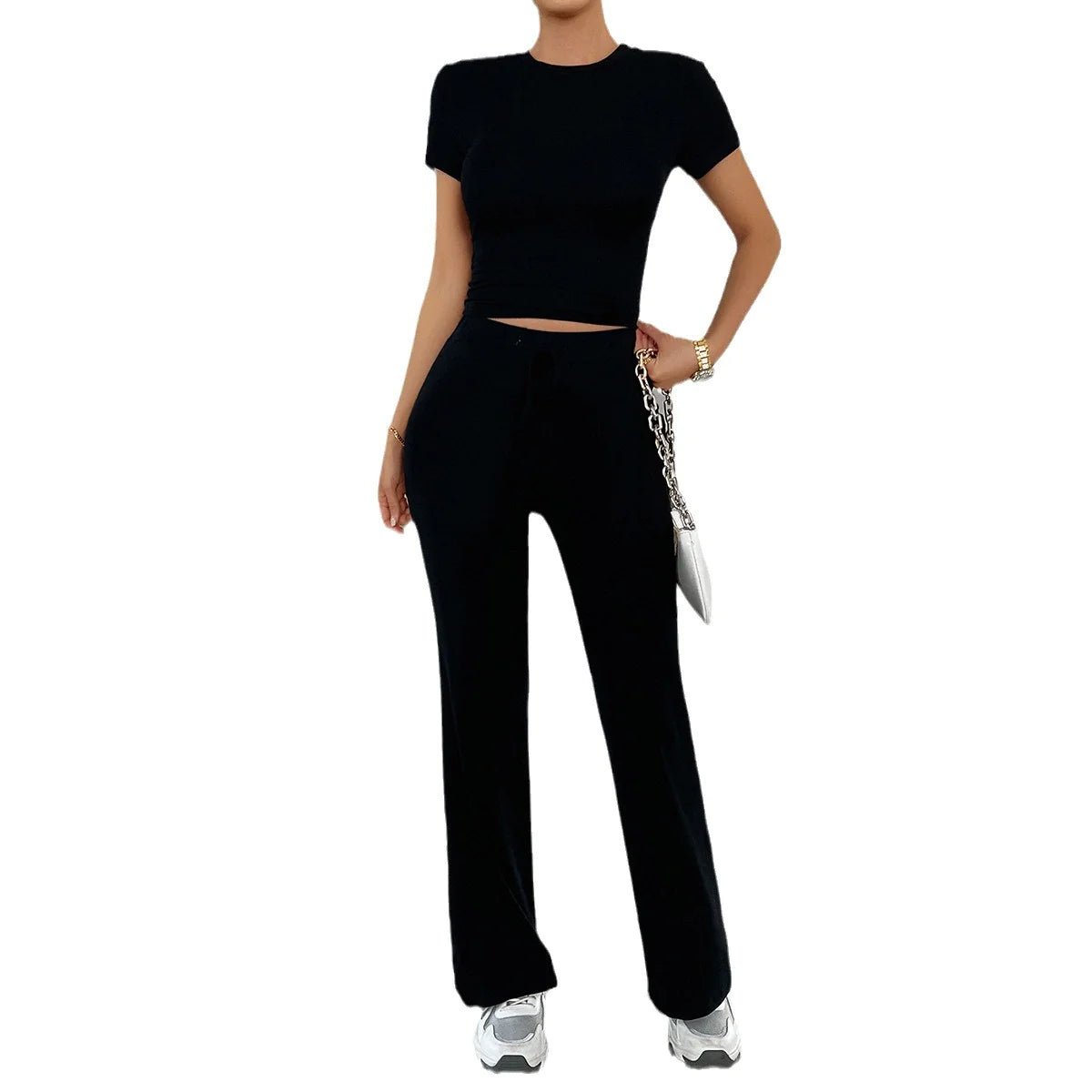 Round Neck Casual Set - SensorySoftShop