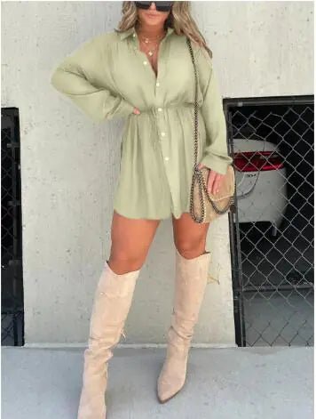 Satin Covered Night Romper Dress - SensorySoft