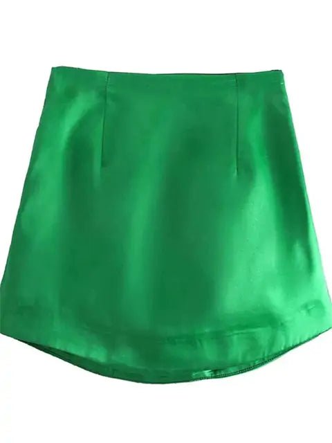 Satin Short Skirt - SensorySoftShop