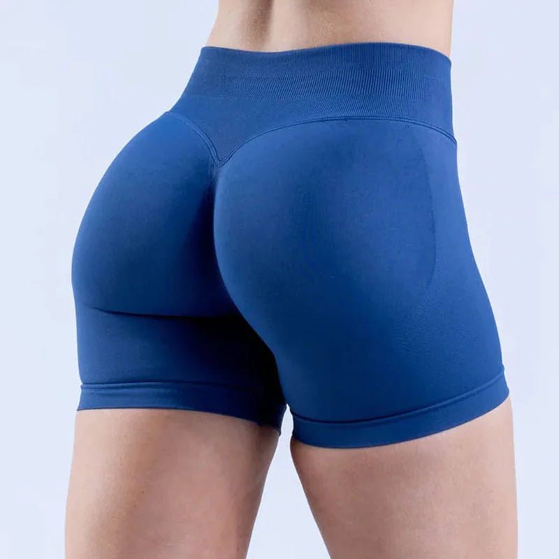 Seamless High Elasticity Yoga Shorts – Breathable Comfort for Every Move - SensorySoft