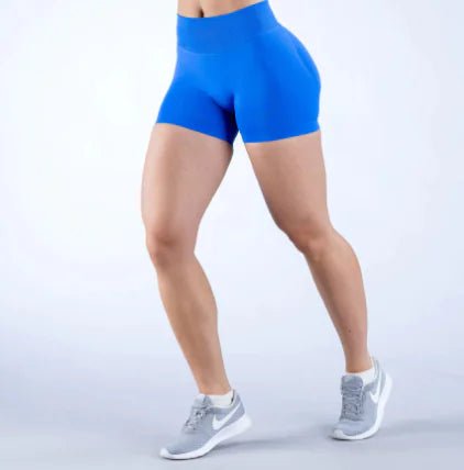 Seamless High Elasticity Yoga Shorts – Breathable Comfort for Every Move - SensorySoft