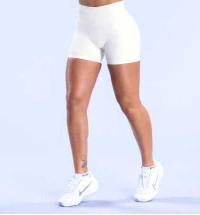 Seamless High Elasticity Yoga Shorts – Breathable Comfort for Every Move - SensorySoft
