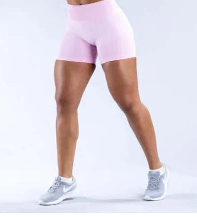 Seamless High Elasticity Yoga Shorts – Breathable Comfort for Every Move - SensorySoft