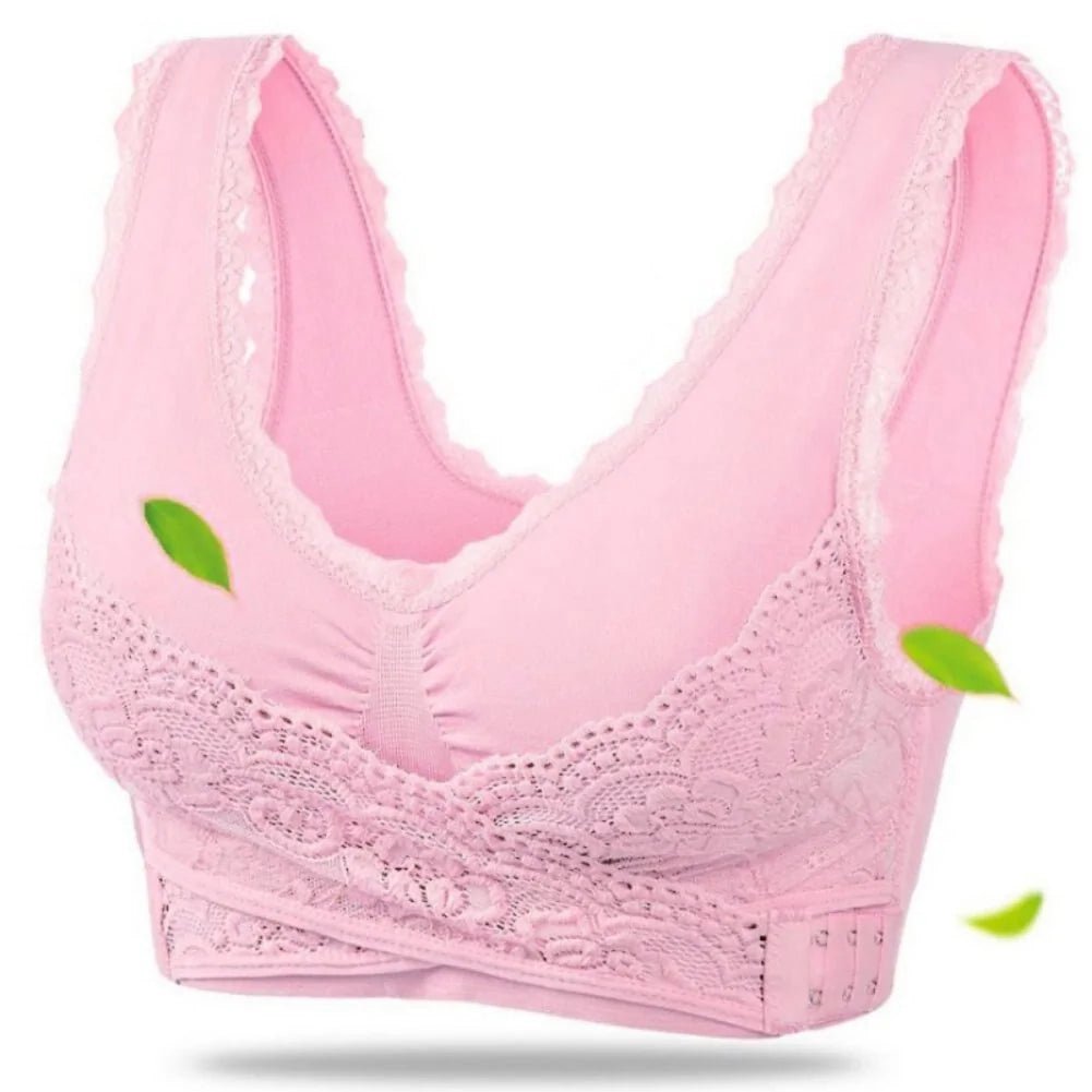 Seamless Push Up Vest Lace Bra - SensorySoft