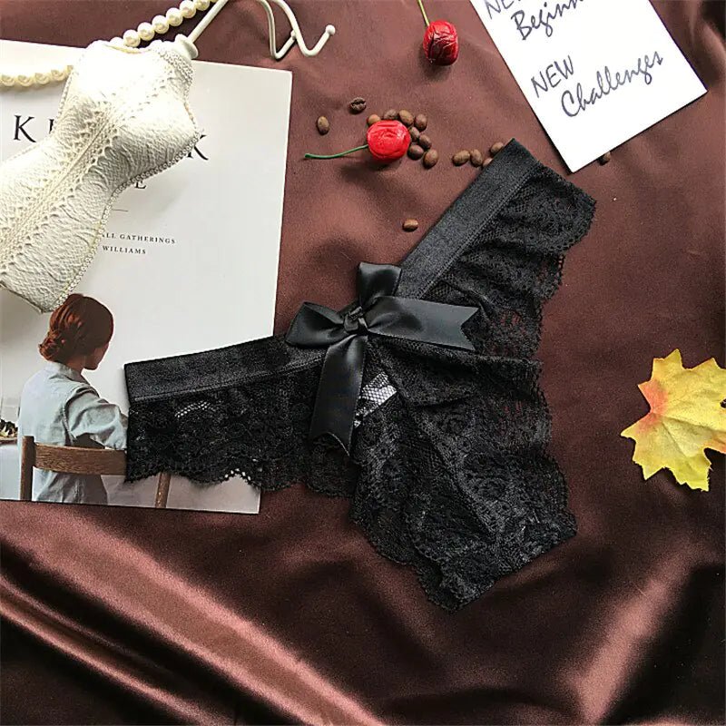Seductive Lace Thong - Irresistible Comfort and Allure - SensorySoft