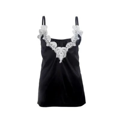 Sequin Lacey Satin Silk Top - SensorySoftShop