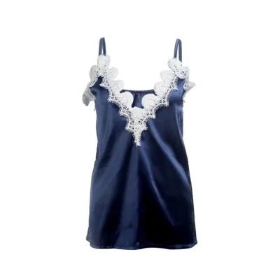 Sequin Lacey Satin Silk Top - SensorySoftShop