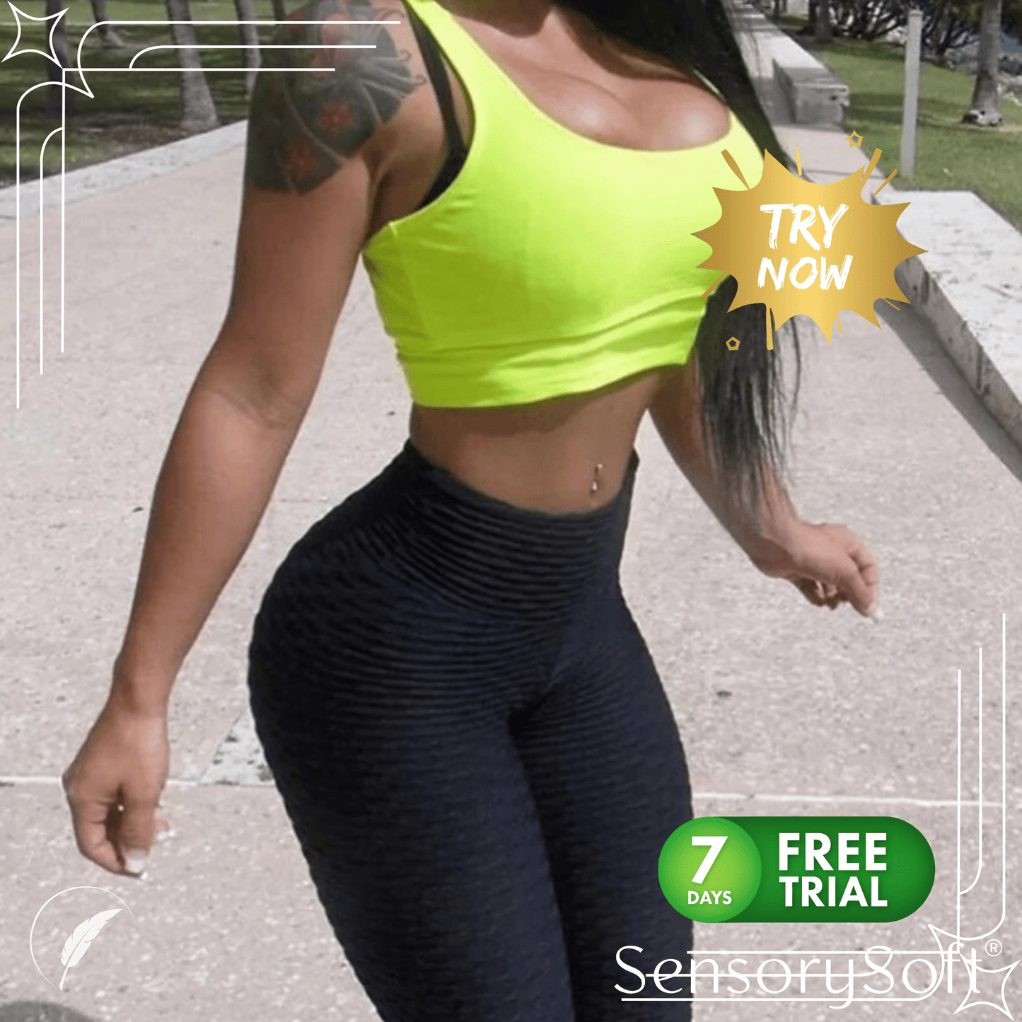 Sexy High - Quality Yoga Leggings - SensorySoft