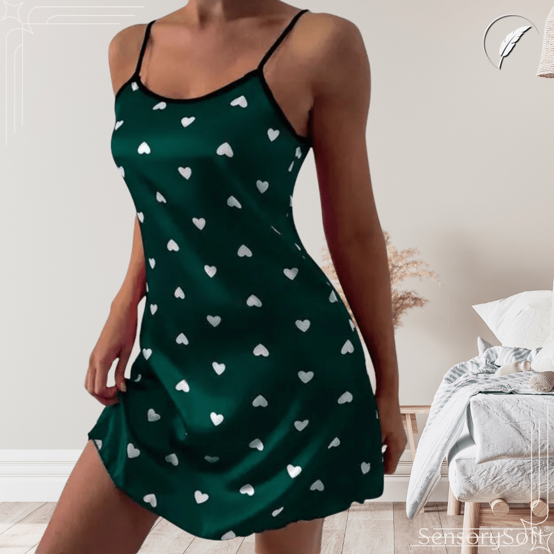 Sexy Silk Halter Nightdress – Soft, Alluring and Luxuriously Comfortable - SensorySoft