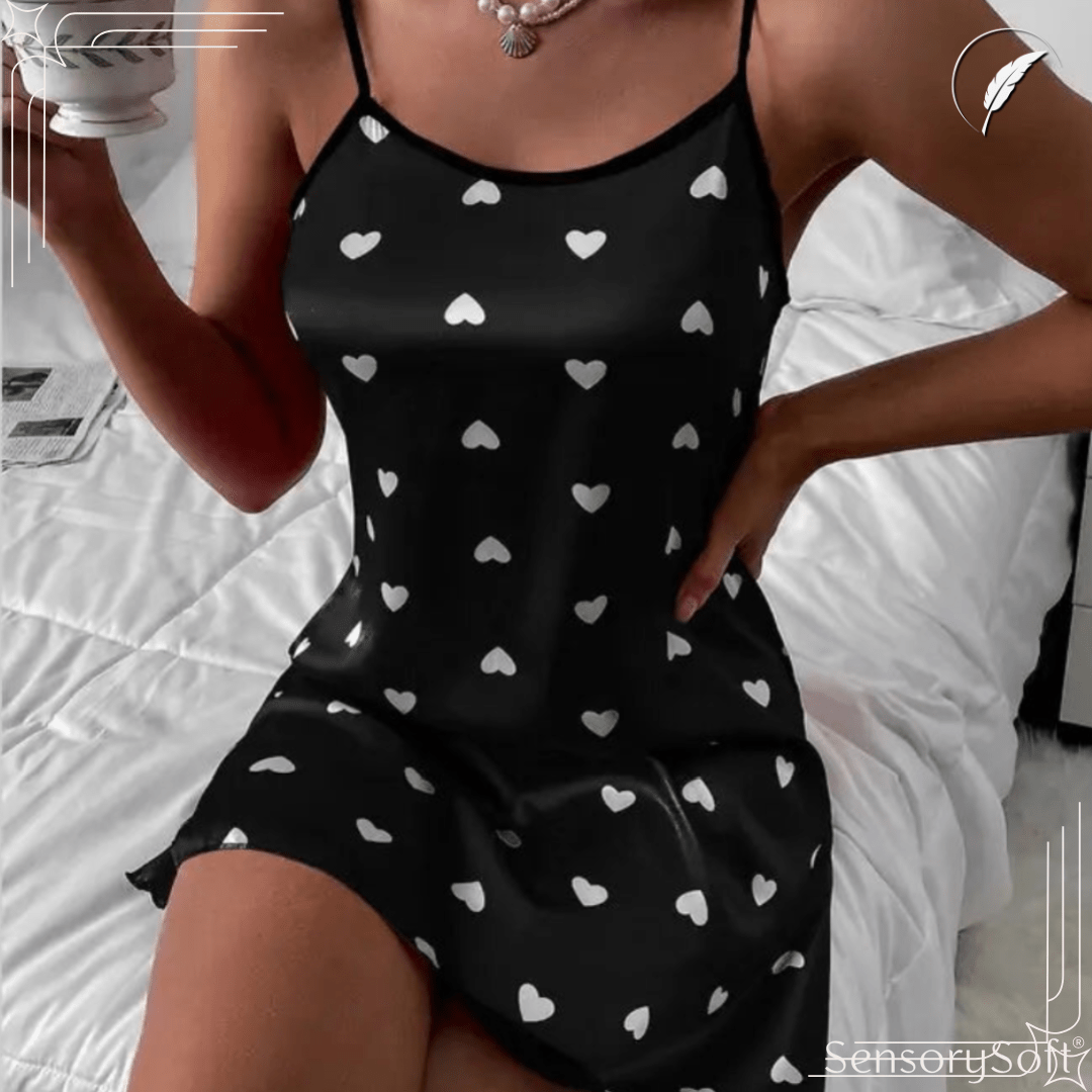 Sexy Silk Halter Nightdress – Soft, Alluring and Luxuriously Comfortable - SensorySoft
