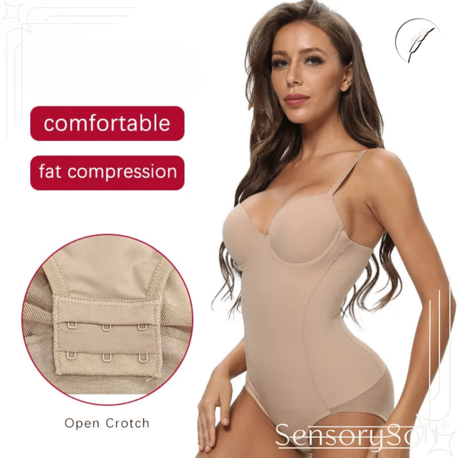 Shapewear Bodysuits Underwear - Seamless Shaping Bodysuit - SensorySoft