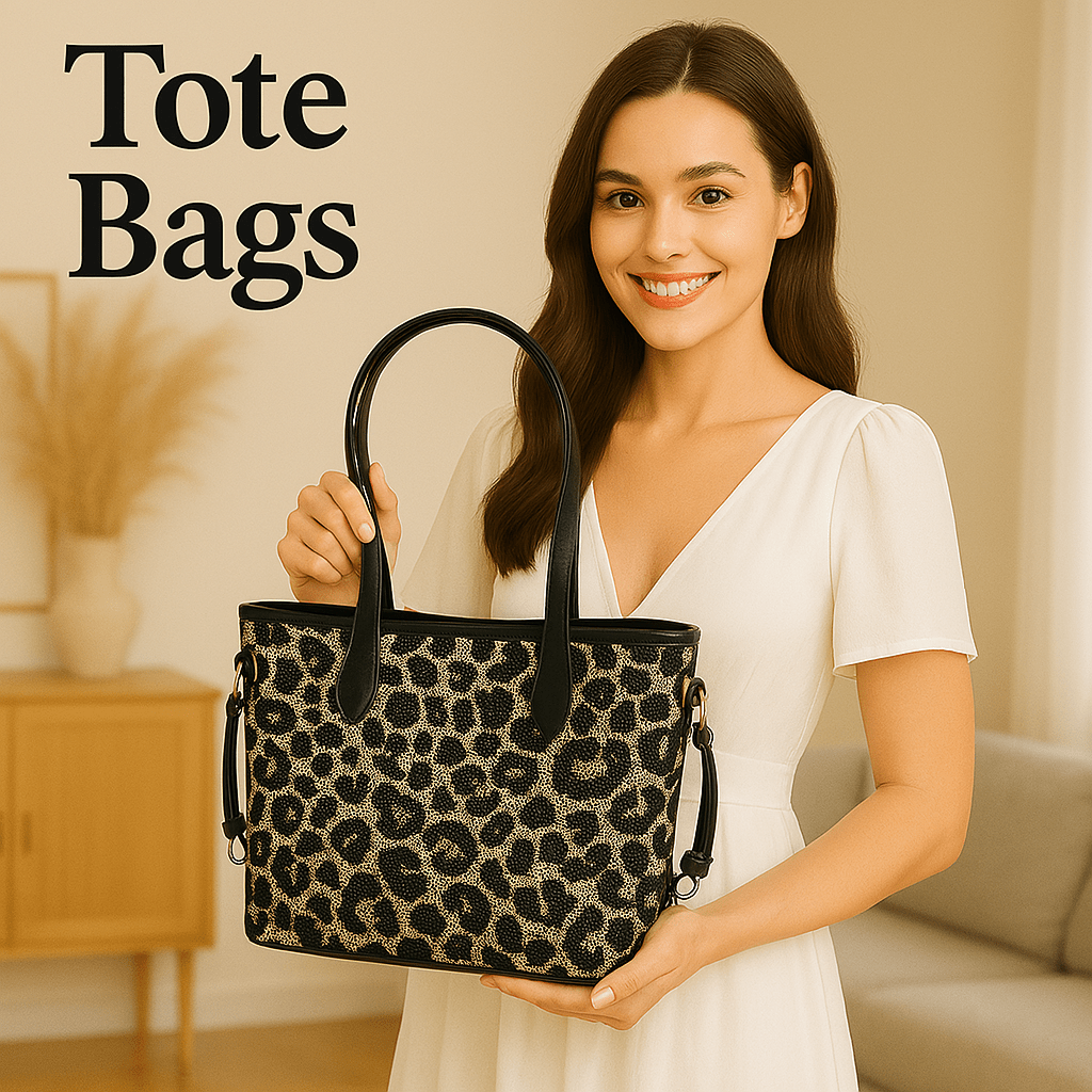 Shoulder Tote Bag - New Fashion with a Large Capacity - SensorySoft