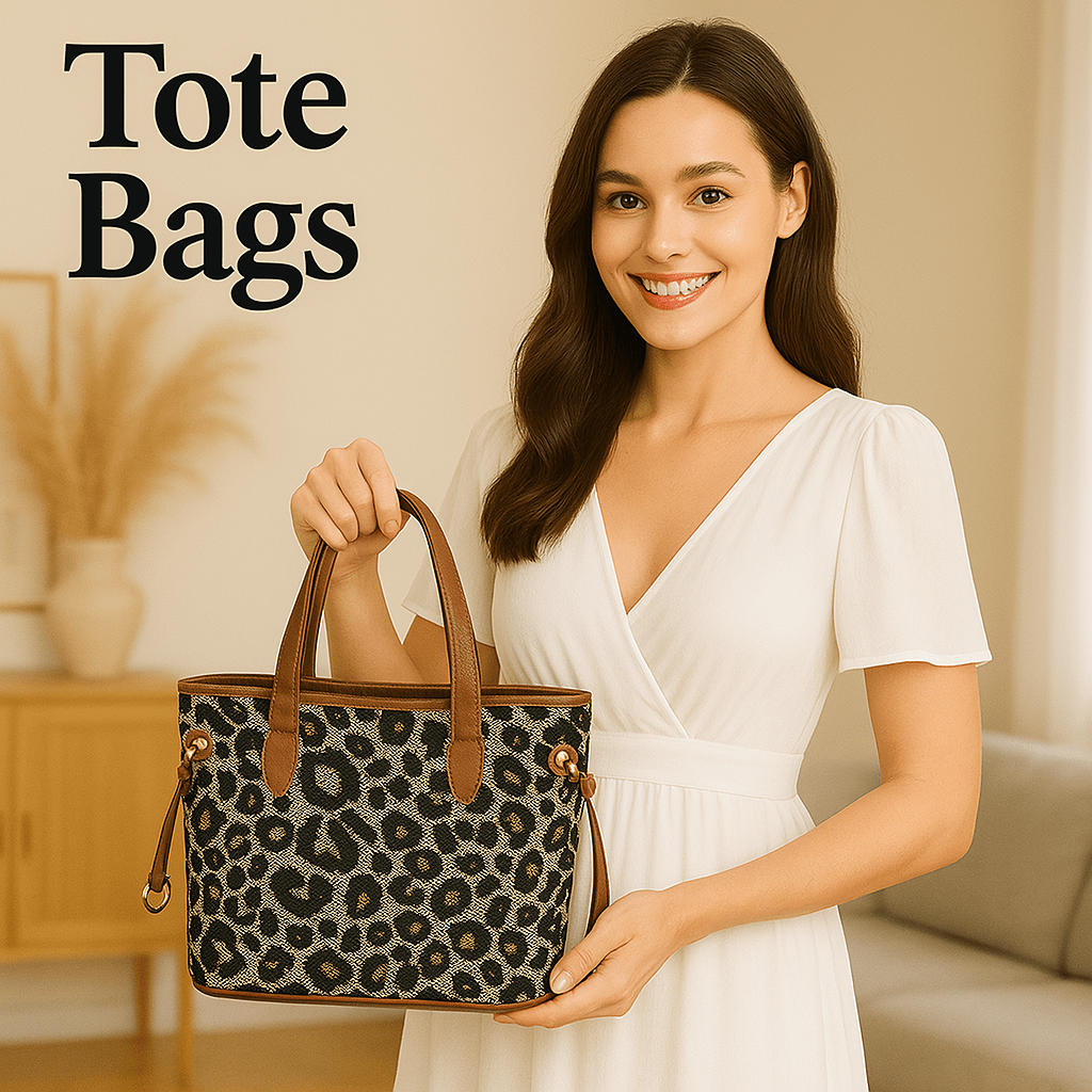 Shoulder Tote Bag - New Fashion with a Large Capacity - SensorySoft