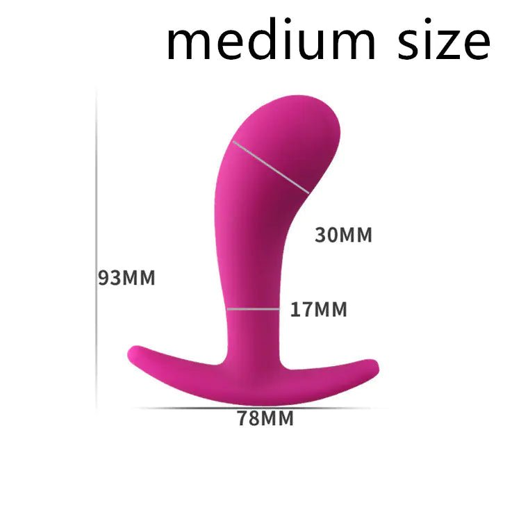 Silicone Anal Plug for Adults - SensorySoft