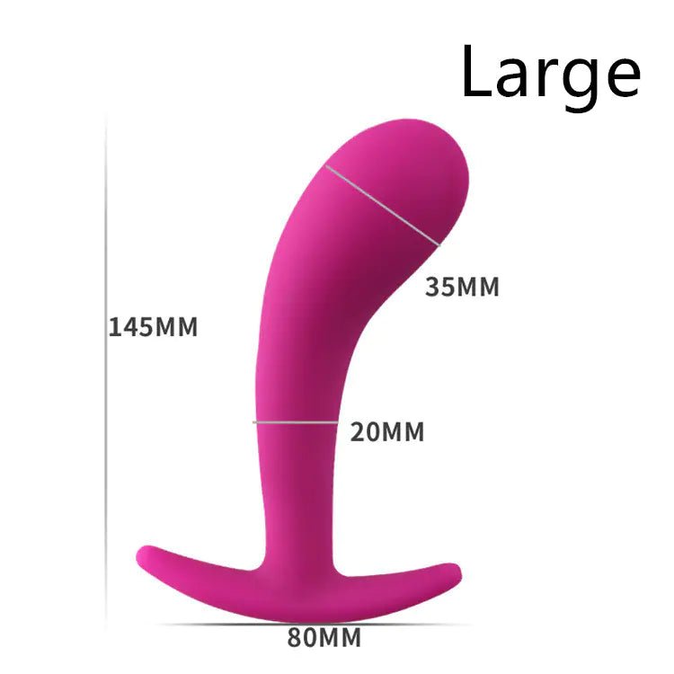 Silicone Anal Plug for Adults - SensorySoft