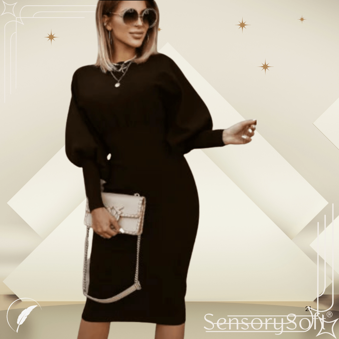 Sleeve Dress Elegant Women - SensorySoft