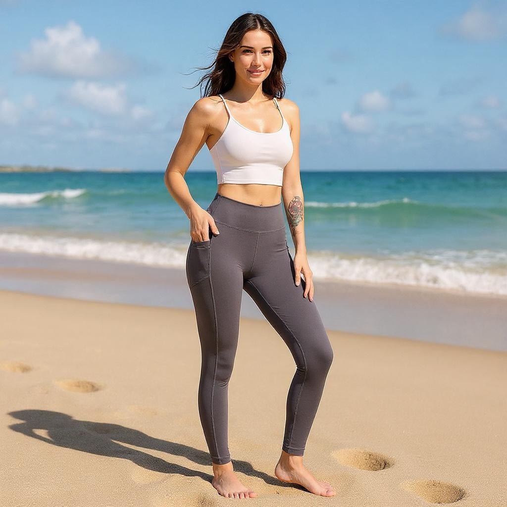 Slimming Tight Yoga Sweatpants for Activewear - SensorySoft