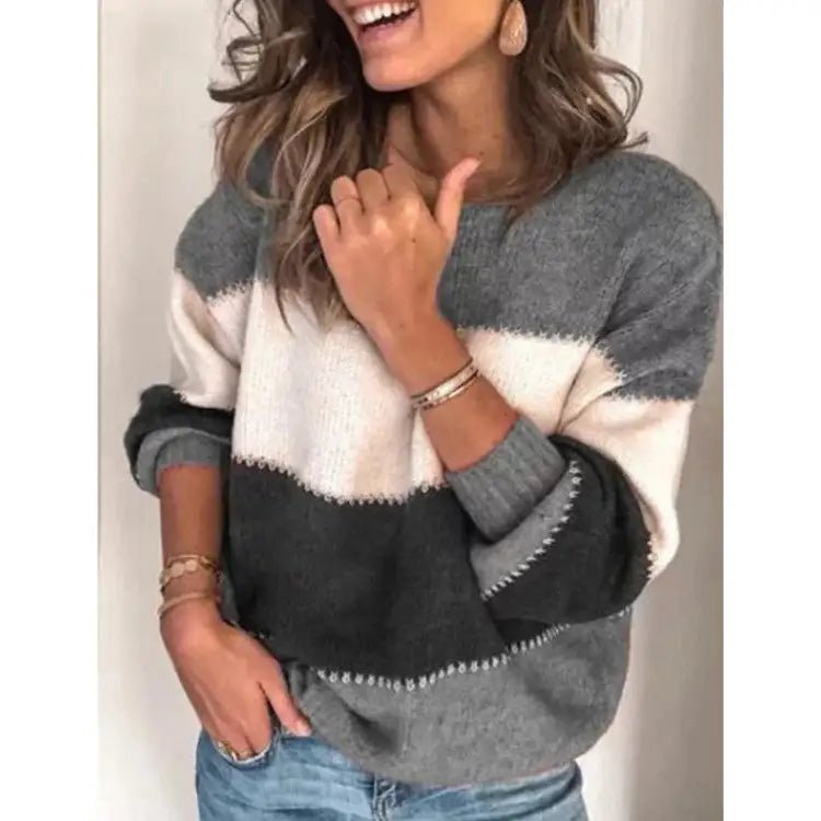 Soft Striped Sweater - SensorySoftShop