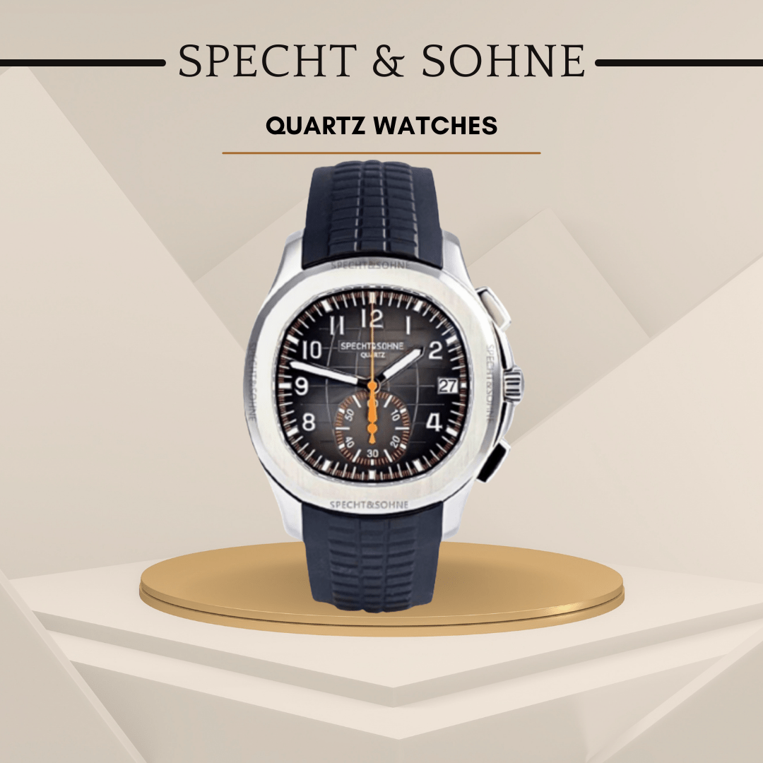 Specht and Sohne Quartz Watches - Classic Black - SensorySoft