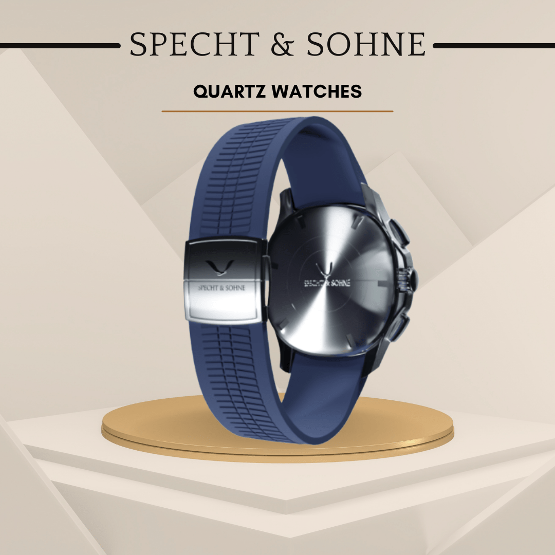 Specht and Sohne Quartz Watches - Classic Blue - SensorySoft