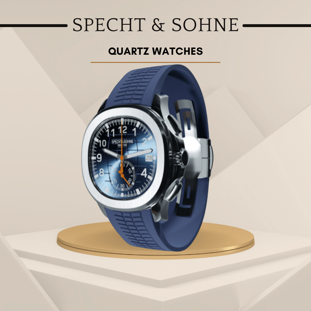 Specht and Sohne Quartz Watches - Classic Blue - SensorySoft