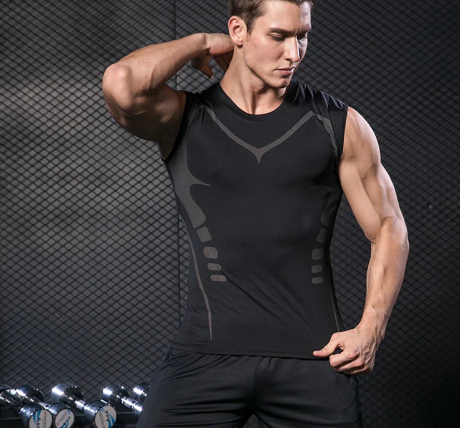 Sports Vest, Sleeveless Gym Top, Quick - Dry Workout Shirt - SensorySoftShop