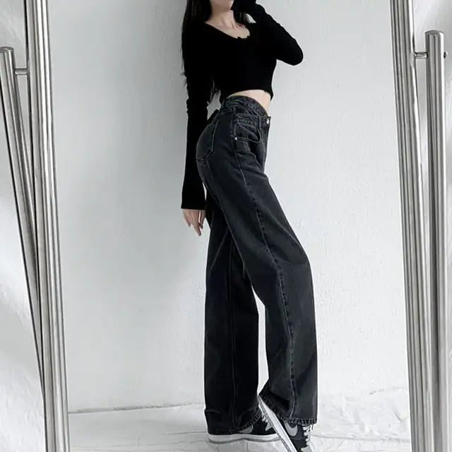 Straight Baggy Jeans Street Wear - SensorySoftShop