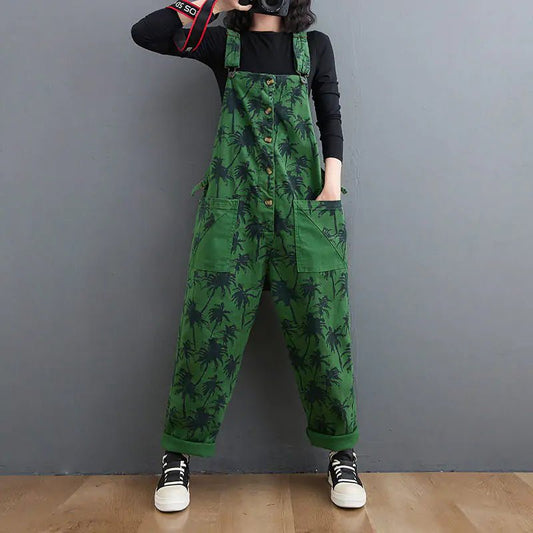 Straight Green Jumpsuit - Fashion and Functionality - SensorySoft