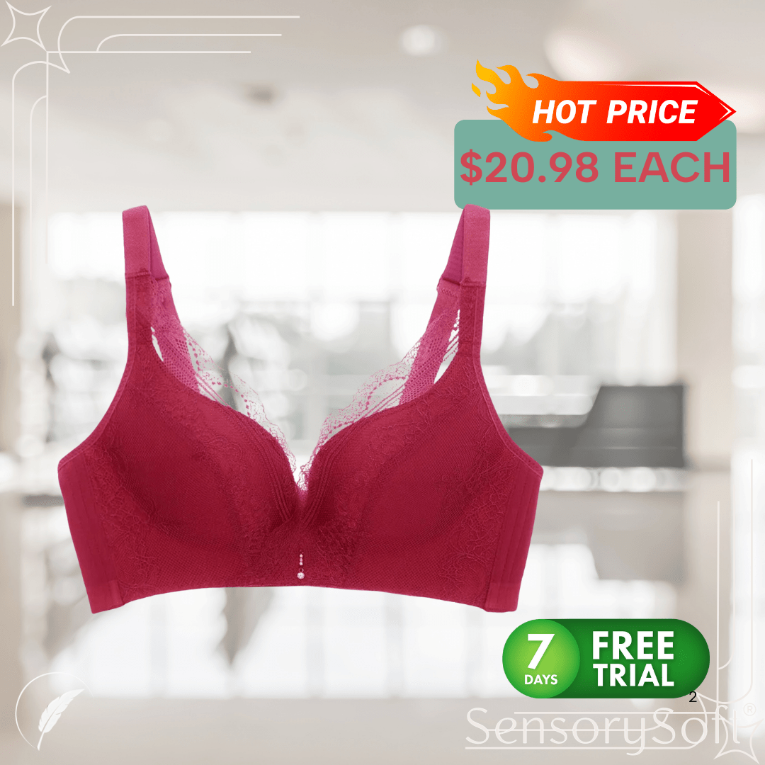 Strapless Push - Up Sexy Lace Bra - SensorySoft