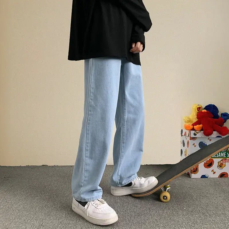 Streetwear Baggy Jeans – Effortless Style - SensorySoft