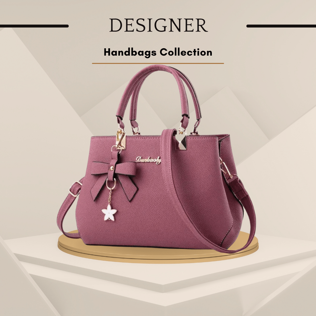 Stylish Messenger Bags With Elegant Flower Pendant - SensorySoftShop