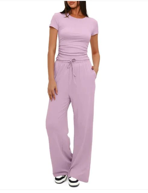 Summer Sportswear Two - Piece Set for Women - SensorySoftShop