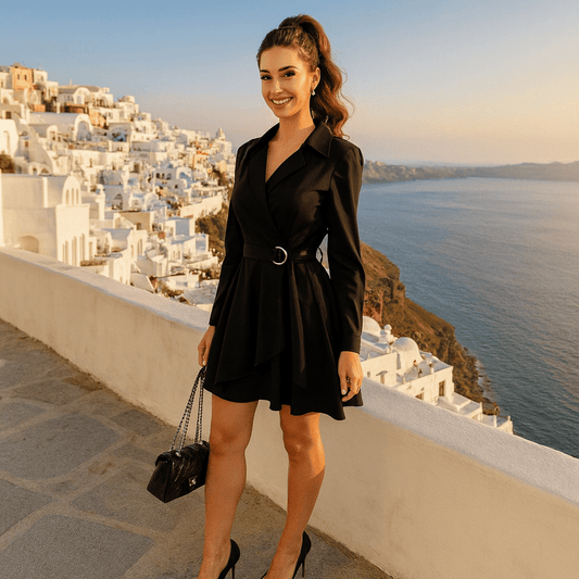 Tailored Suit Dress for the Modern Woman - SensorySoftShop