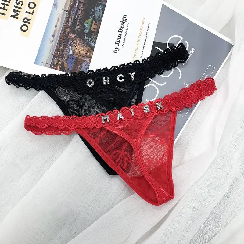Thong Lace Bikini Panties - Multiple Colors - Only $9.99ea - SensorySoft