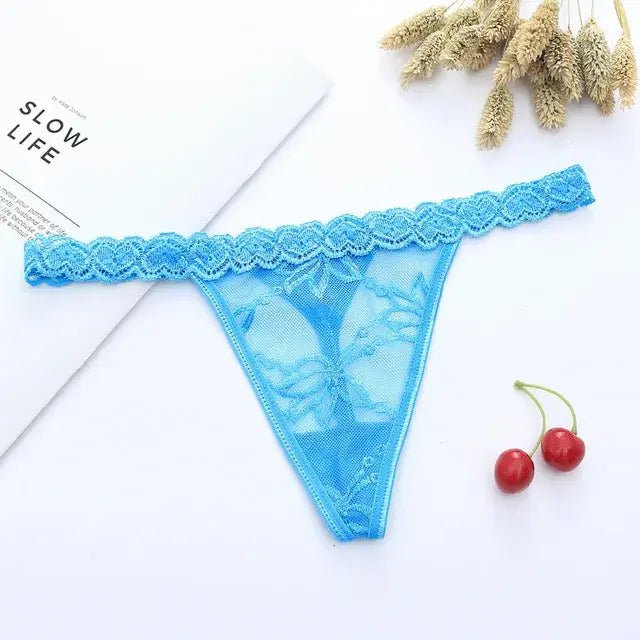 Thong Lace Bikini Panties - Multiple Colors - Only $9.99ea - SensorySoft