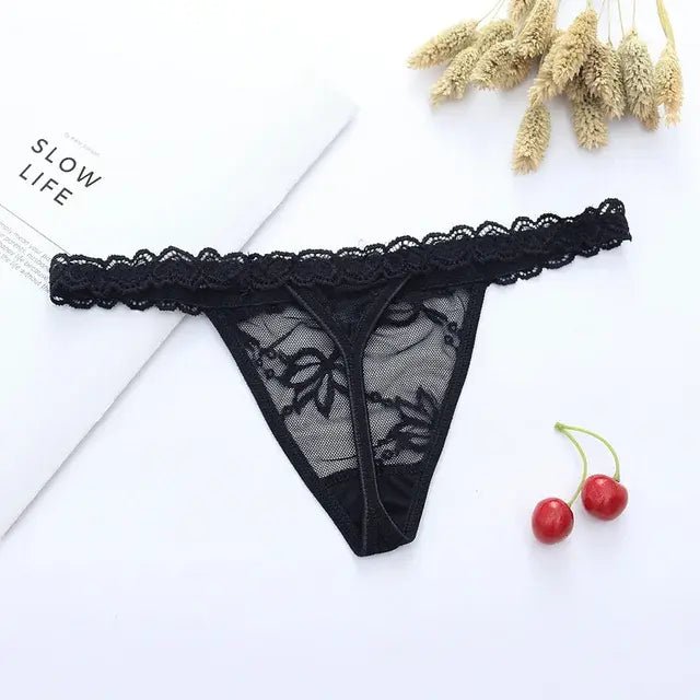 Thong Lace Bikini Panties - Multiple Colors - Only $9.99ea - SensorySoft