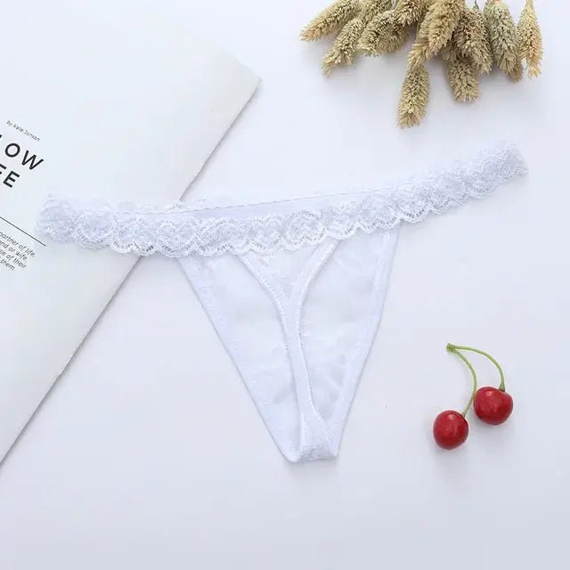 Thong Lace Bikini Panties - Multiple Colors - Only $9.99ea - SensorySoft