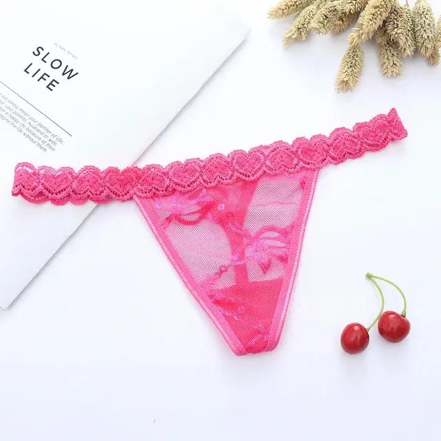 Thong Lace Bikini Panties - Multiple Colors - Only $9.99ea - SensorySoft