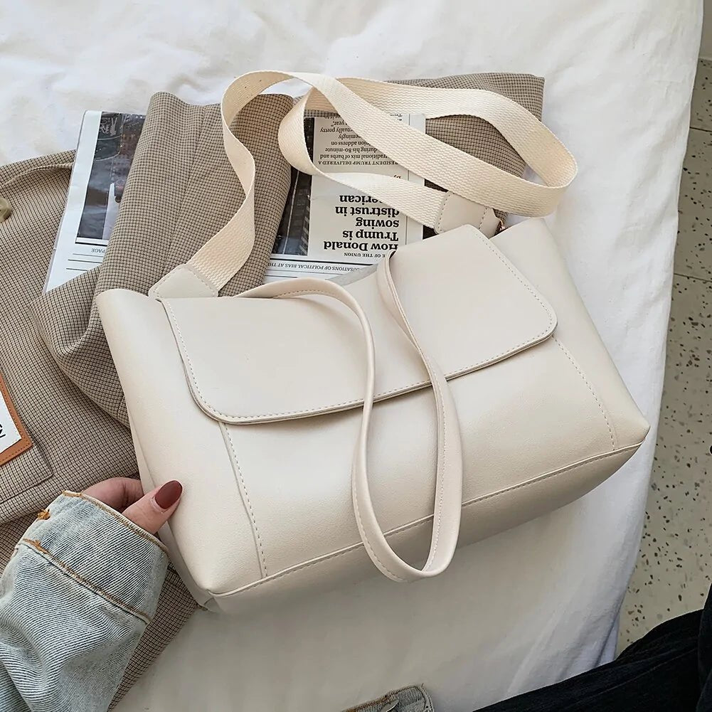 Trend Branded Large Shoulder Handbags - SensorySoftShop