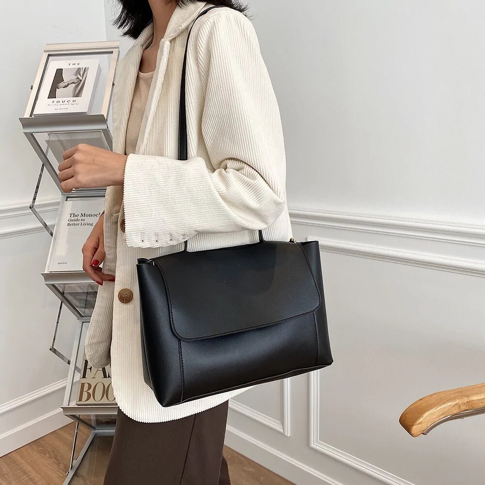 Trend Branded Large Shoulder Handbags - SensorySoftShop