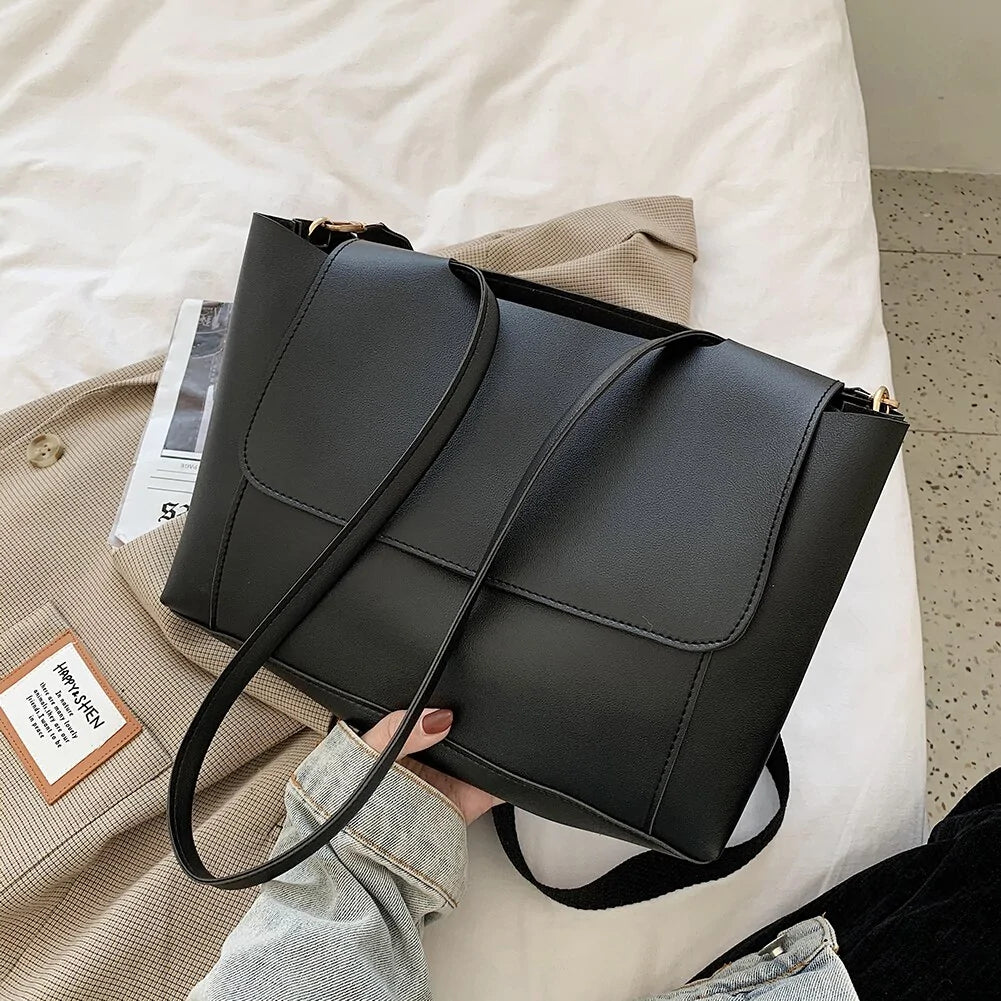 Trend Branded Large Shoulder Handbags - SensorySoftShop