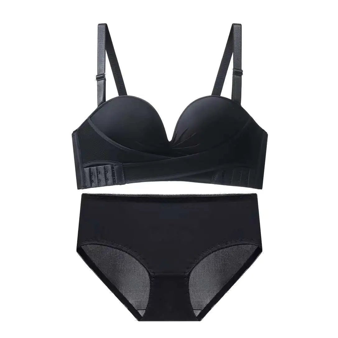 Trending Strapless Invisible Women's Bra for Support - Matching Briefs - Bra's Cup AB - SensorySoftShop