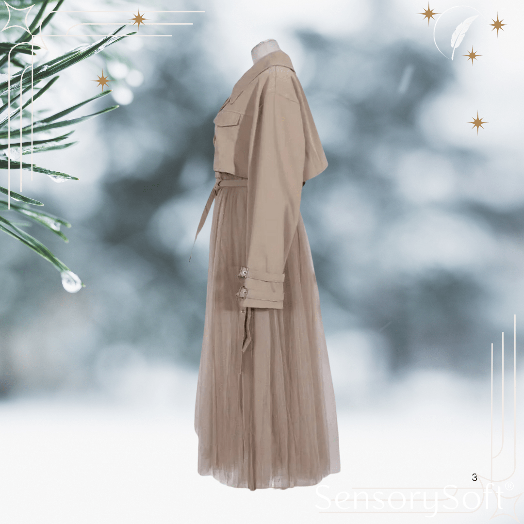 Tulle Trench Coat - SensorySoft