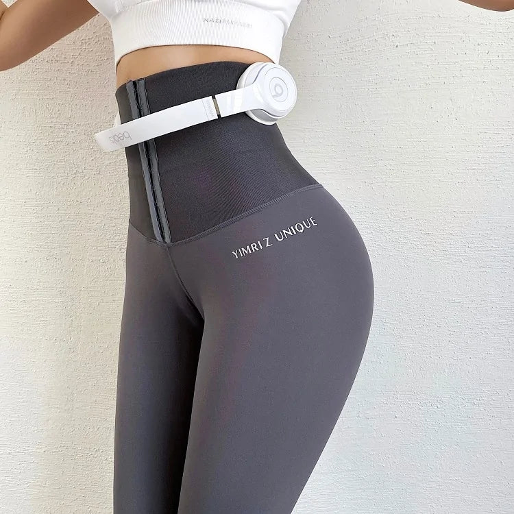 Tummy Tuck - High Waist Fitness Leggings - SensorySoft