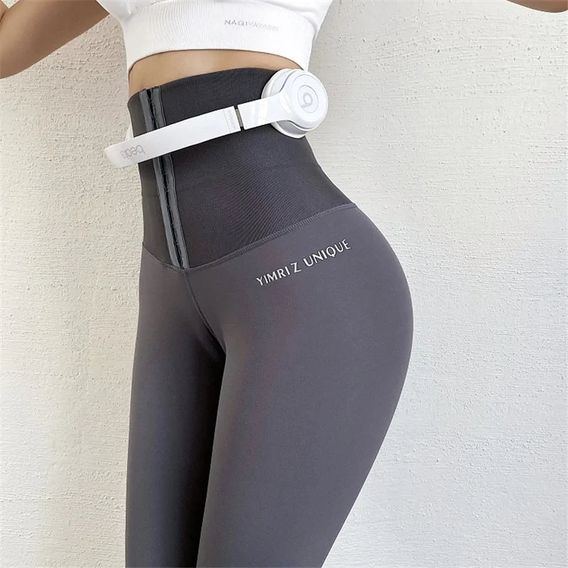 Tummy Tuck - High Waist Fitness Leggings - SensorySoft