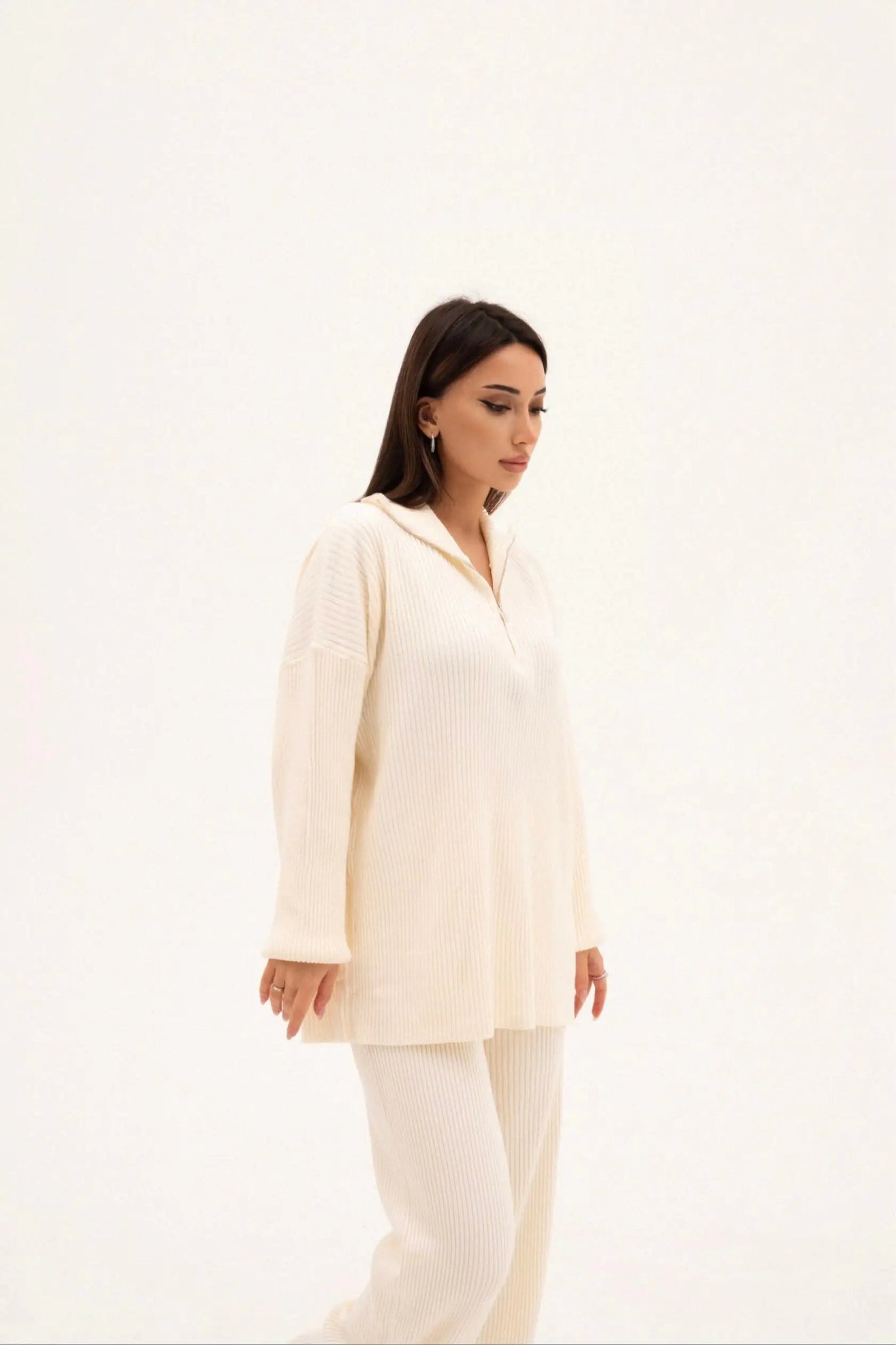 Two - Piece Knitted Pant Set for Women - SensorySoftShop