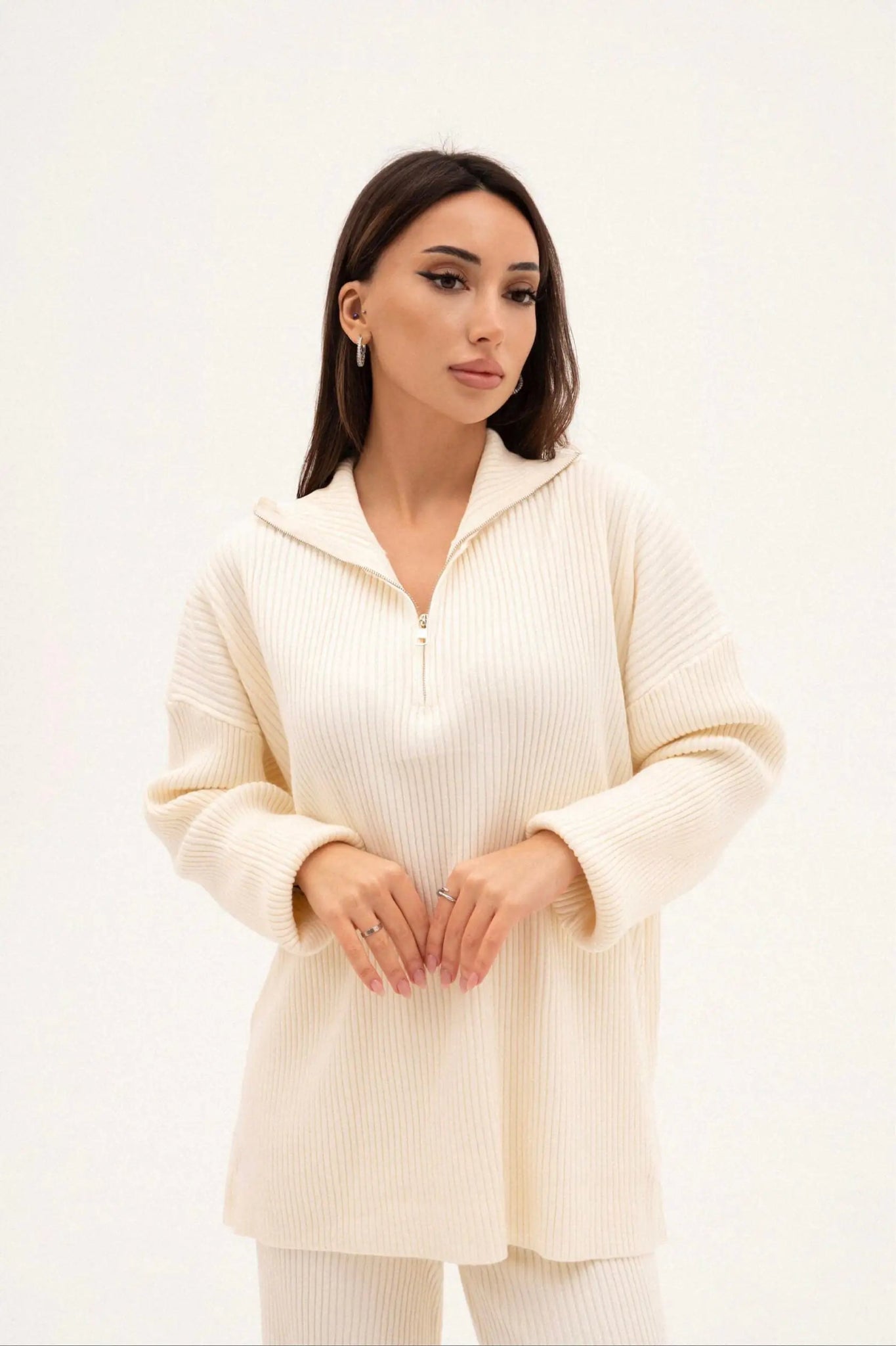 Two - Piece Knitted Pant Set for Women - SensorySoftShop
