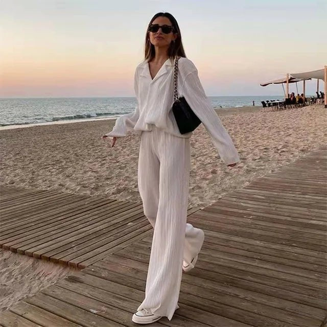 Two Piece Long Sleeve Suit - SensorySoftShop