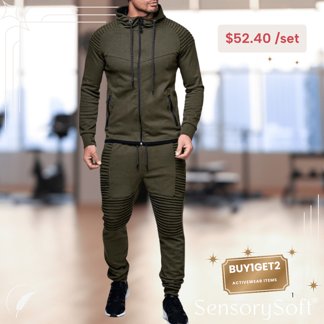 Two Piece Set Tracksuit - SensorySoftShop